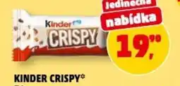 Penny Market Kinder crispy nabídka