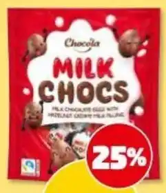 Penny Market Milk chocs choco'la nabídka