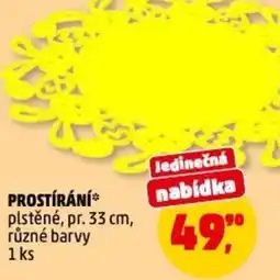 Penny Market Prostírání nabídka
