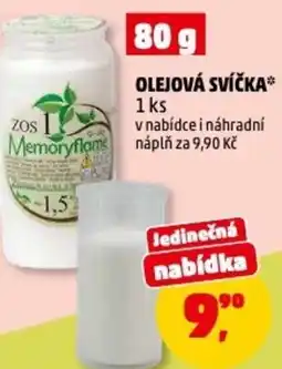 Penny Market Olejová svíčka nabídka