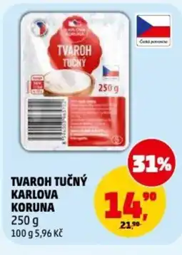 Penny Market Tvaroh tučný karlova koruna nabídka