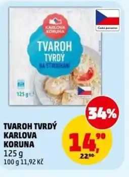 Penny Market Tvaroh tvrdý karlova koruna nabídka