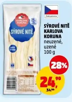 Penny Market Sýrové nitě karlova koruna nabídka