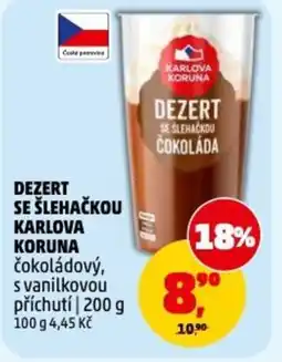 Penny Market Dezert se šlehačkou karlova koruna nabídka