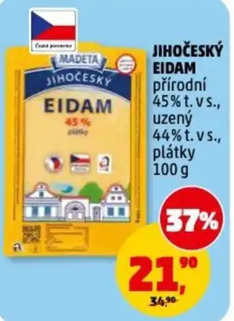 Penny Market Madeta Jihočeský eidam nabídka