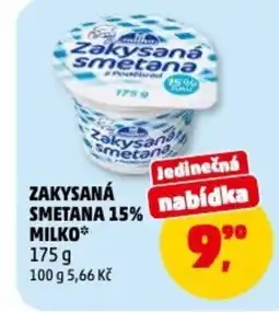 Penny Market Zakysaná smetana 15% milko nabídka