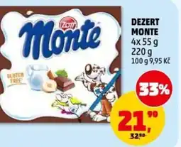 Penny Market Zott Dezert monte nabídka