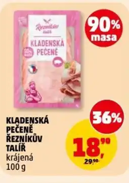 Penny Market Kladenská pečeně řezníkův talíř krájená nabídka