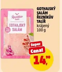 Penny Market Gothajský salám řezníkův talíř krájený nabídka