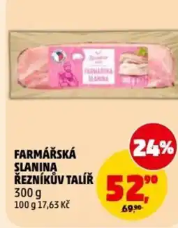 Penny Market Farmářská slanina řezníkův talíř nabídka