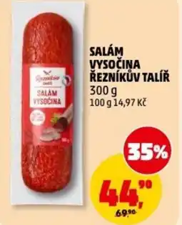 Penny Market Salám vysočina řezníkův talíř nabídka