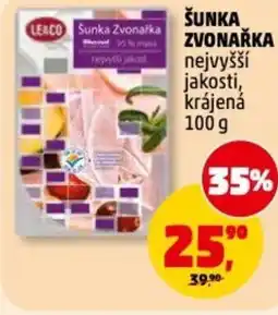 Penny Market Šunka zvonařka nejvyšší jakosti, krájená nabídka