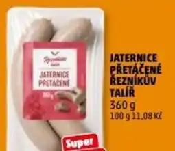 Penny Market Jaternice přetačené řezníkův talíř nabídka