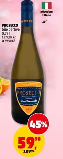 Penny Market Prosecco bílé perlivé nabídka