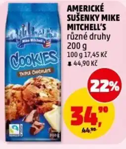 Penny Market Americké sušenky mike mitchell's nabídka