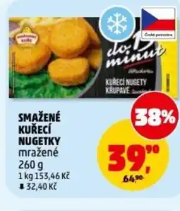 Penny Market Smažené kuřecí nugetky mražené nabídka