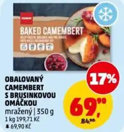 Penny Market Obalovaný camembert s brusinkovou omáčkou nabídka
