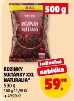 Penny Market Rozinky sultánky xxl nabídka naturalia nabídka