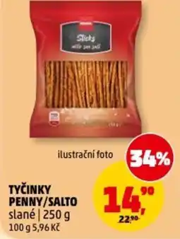 Penny Market Tyčinky penny/salto slané nabídka