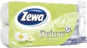Ráj drogerie Zewa Deluxe toaletní papír 3-vrstvý 8 rolí, vybrané druhy nabídka