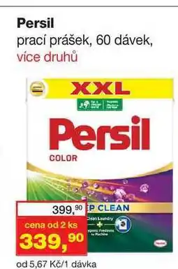 Ráj drogerie Persil 60 dávek nabídka