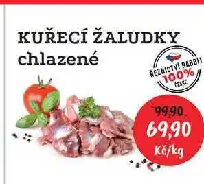 KUŘECÍ ŽALUDKY chlazené