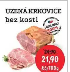 RABBIT řeznictví UZENÁ KRKOVICE bez kosti nabídka