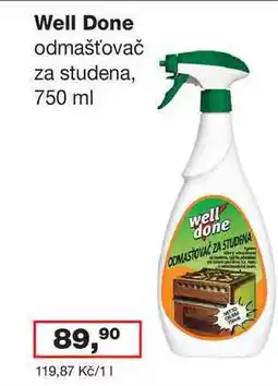 Ráj drogerie Well Done nabídka