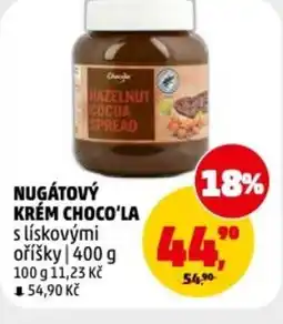 Penny Market Nugátový krém choco'la s lískovými oříšky nabídka