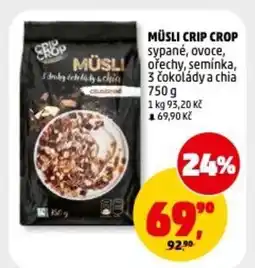 Penny Market Müsli crip crop nabídka