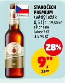 Penny Market Staročech premium světlý ležák nabídka