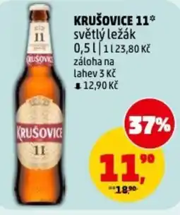 Penny Market Krušovice 11 světlý ležák nabídka