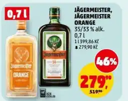 Penny Market Jägermeister, jägermeister orange 35/33% alk. nabídka