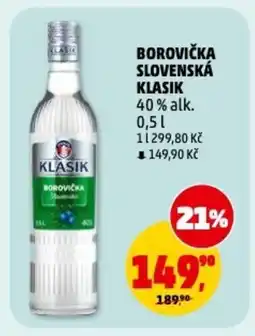 Penny Market Borovička slovenská klasik nabídka