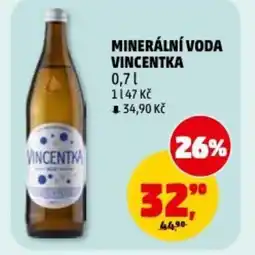 Penny Market Minerální voda vincentka nabídka