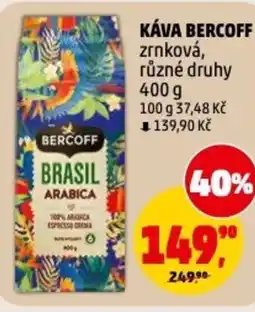 Penny Market Káva bercoff zrnková nabídka