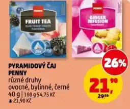 Penny Market Pyramidový čaj penny nabídka