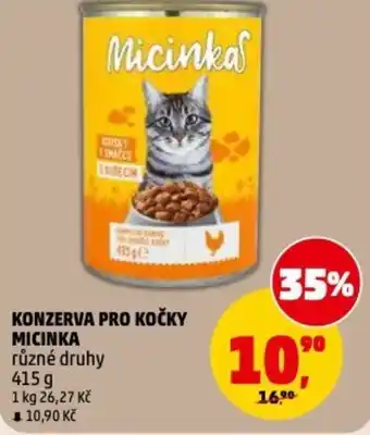 Penny Market Konzerva pro kočky micinka nabídka