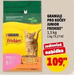 Penny Market Granule pro kočky junior friskies nabídka