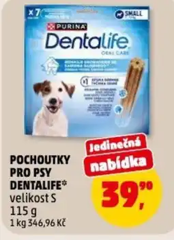 Penny Market Pochoutky pro psy dentalife nabídka