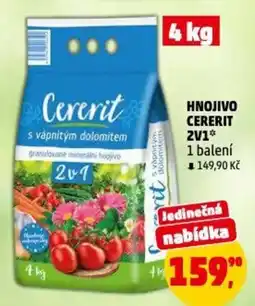 Penny Market Hnojivo cererit 2v1 nabídka