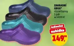 Penny Market Zahradní obuv nabídka