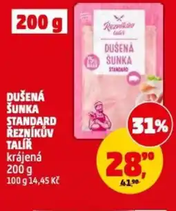 Penny Market Dušená šunka standard řezníkův talíř nabídka