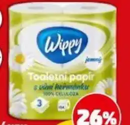 Penny Market Toaletní papír heřmánek wippy nabídka