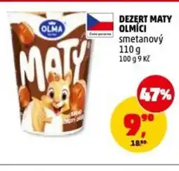 Penny Market Dezert maty olmíci smetanový nabídka