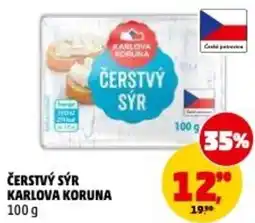 Penny Market Čerstvý sýr karlova koruna nabídka