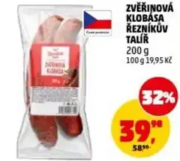 Penny Market Zvěřinová klobása řezníkův talíř nabídka