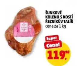 Penny Market Šunkové koleno s kostí řezníkův talíř nabídka