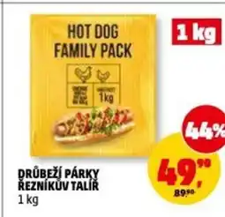 Penny Market Drůbeží párky řezníkův talíř nabídka