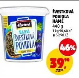 Penny Market Švestková povidla Hamé nabídka